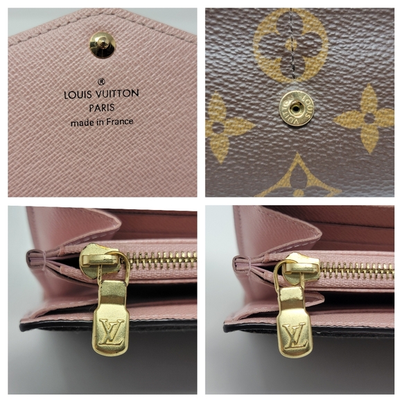 LOUIS VUITTON Monogram Sarah Long Bifold Wallet - Picture 12 of 12